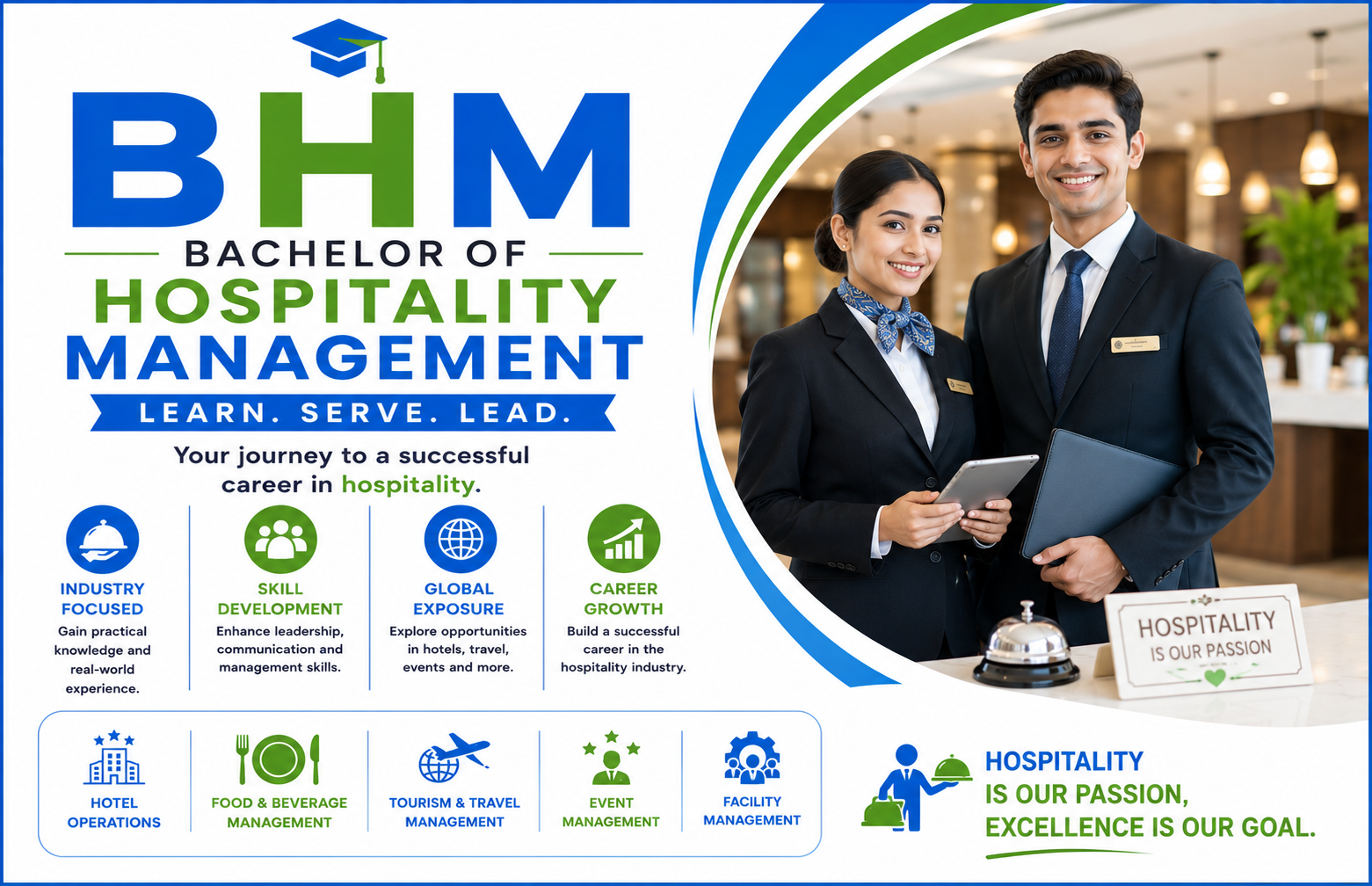 BHM - Bachelor of Hospitality Management